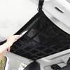 Tiardey Cargo Net with Zip Car Roof Storage Net 80