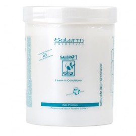 Salerm21 B5 Acondicionador 1 Litro - Mascarilla Para El Cabello - Crema Para El Cabello De Tocador - Con Proteína De Seda - Mascarilla Salerm 21 Profe