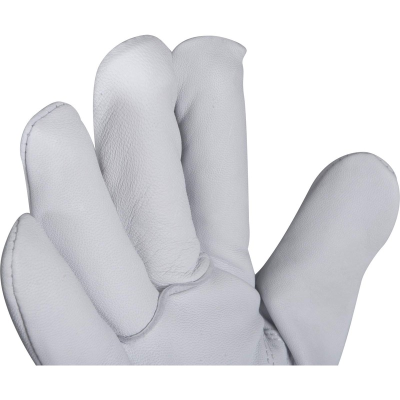 HandschuhMan. OX-ON Stone Work Gloves Soft Leather Gloves with Spandex