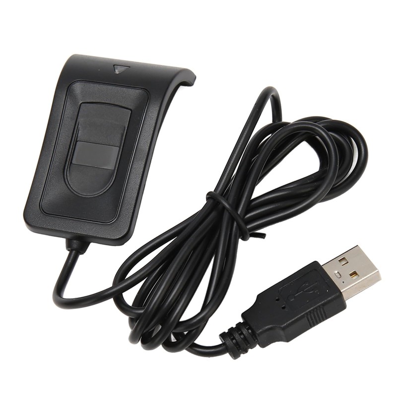 Dpofirs Fingerprint Reader, USB 10 Keys Fingerprint Reader, Automatic Identification,