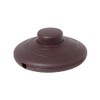 B&P Lamp Brown On-Off Phenolic Push Button Floor Switch