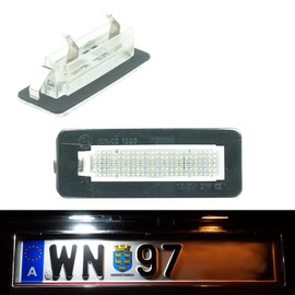 DoLED B15 LED License Plate Light Xenon White with E Certification Mark