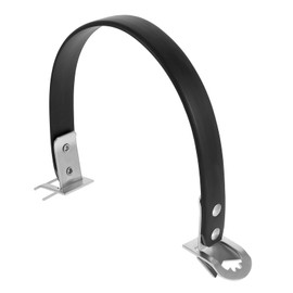 16" Battery Box Strap Heavy Duty Metal Battery Box Carrier Strap, Side Lift Battery Hold Down Tie down Strap Car Battery Lifting Strap for Safely Lifter and Carrying Car Batteries