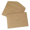 10 Pcs A4 Kraft Paper Envelopes File Folders Pockets Project