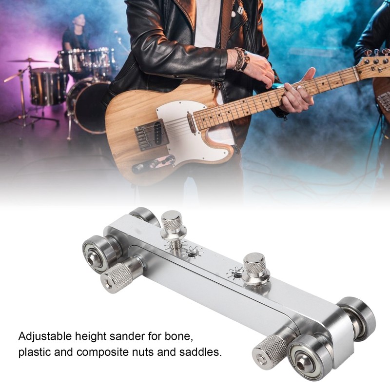 Guitar Nut Sander Adjustable Bridge Saddle Grinding Sanding Tool Luthier