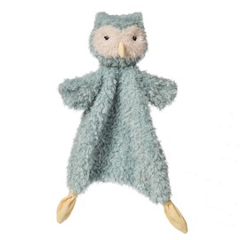 Mary Meyer Lovey for Babies Again Friends Soft Snuggle Toy Made from Recycled Materials, 11-Inches, Owl