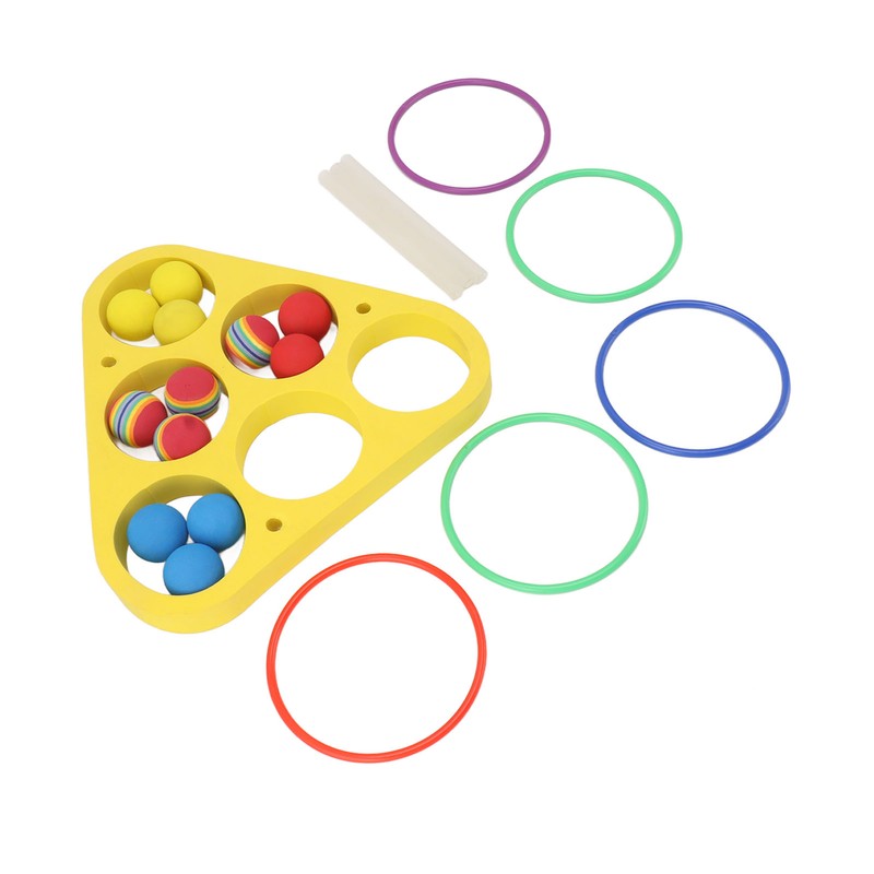 Ring Throw Pool Game Toy EVA Floating Foam with Balls