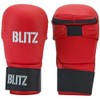 Blitz Elite Mitts Without Thumb - Red - X-Small