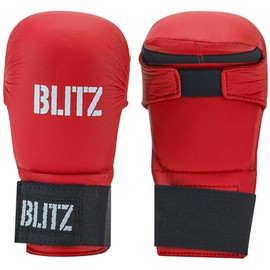 Blitz Elite Mitts Without Thumb - Red - X-Small