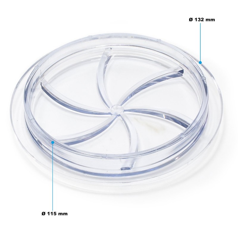 SunSun Replacement part for swimming pool pump, transparent filter lid,
