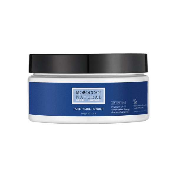 Moroccan Natural Micronised Nano Pearl Powder (100g) - For Face,