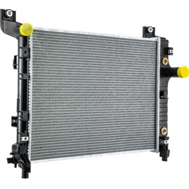 Enignelooc Aluminum Core Radiator for 2000-2004 Dodge Dakota Durango 2.5L, 3.7L, 3.9L, 4.7L 5.2L 5.9L 2001 2002 2003 00 01 02 03 04