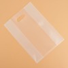 Blesspack PE Clear Loop Handle Bags (100 Count) 23x35+6cm 2ea