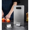 esowemsn 1PC Stainless Steel Chopping Board Stand Cutting Board Storage