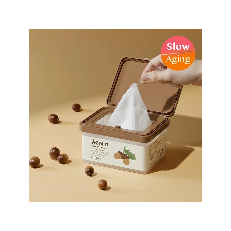 Skinfood Daily Mask 30 sheets (acorn/pore elasticity) / 스킨푸드 데일리