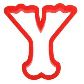 Curly Letter Y Cookie Cutter 4 Inch - Hand Made in the USA