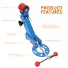 Blue Fender Roller Reforming Extending Tool Wheel Arch Roller Flaring