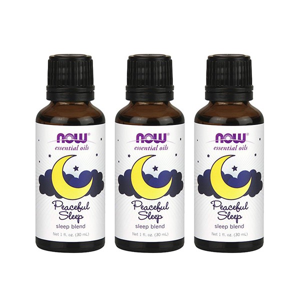 Peaceful Sleep Oil Blend, 1 oz by Now Foods (Pack of 3)