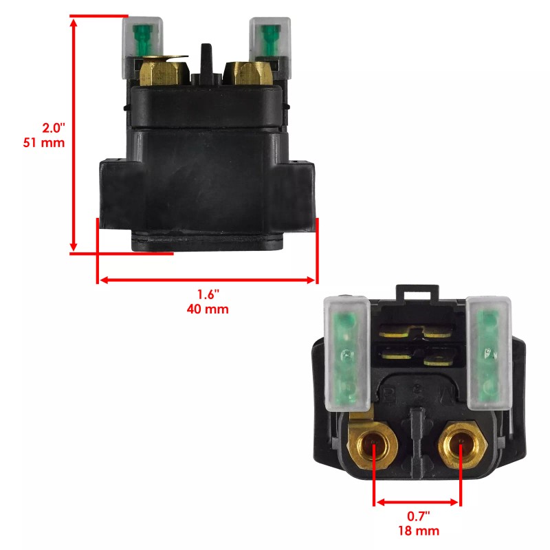 Celox Starter Relay Solenoid for Yamaha Rhino 660 YXR660 2004-06