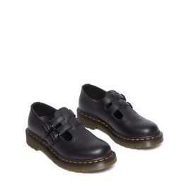 Dr. Martens Women's 8065 Mary Jane, Black Virginia, 6 M US