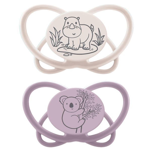 NIP Butterfly: Extra Skin & Tooth-Friendly Butterfly Dummy, Super Flat