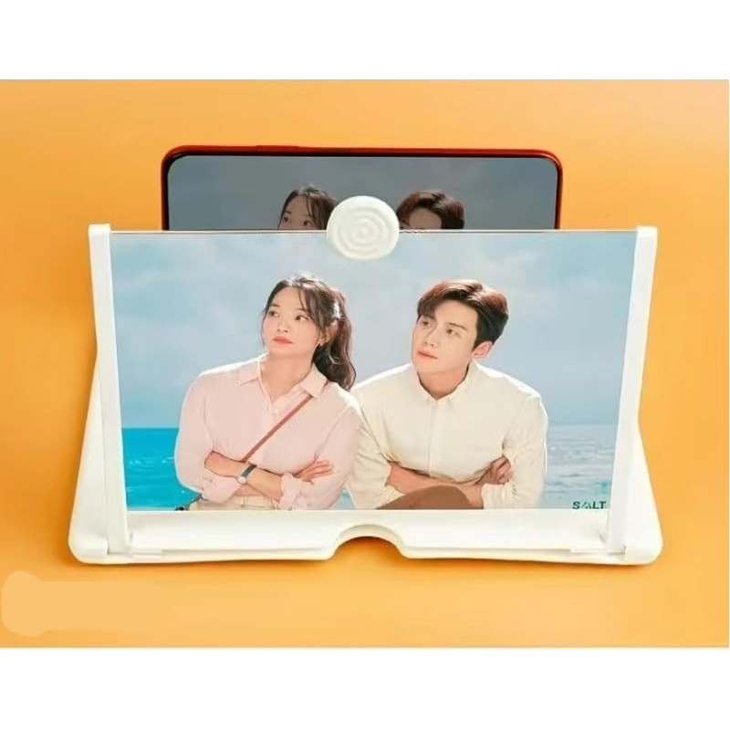 KEMANI 14" Screen Magnifier,3D HD Mobile Phone Movies Magnifier Screen