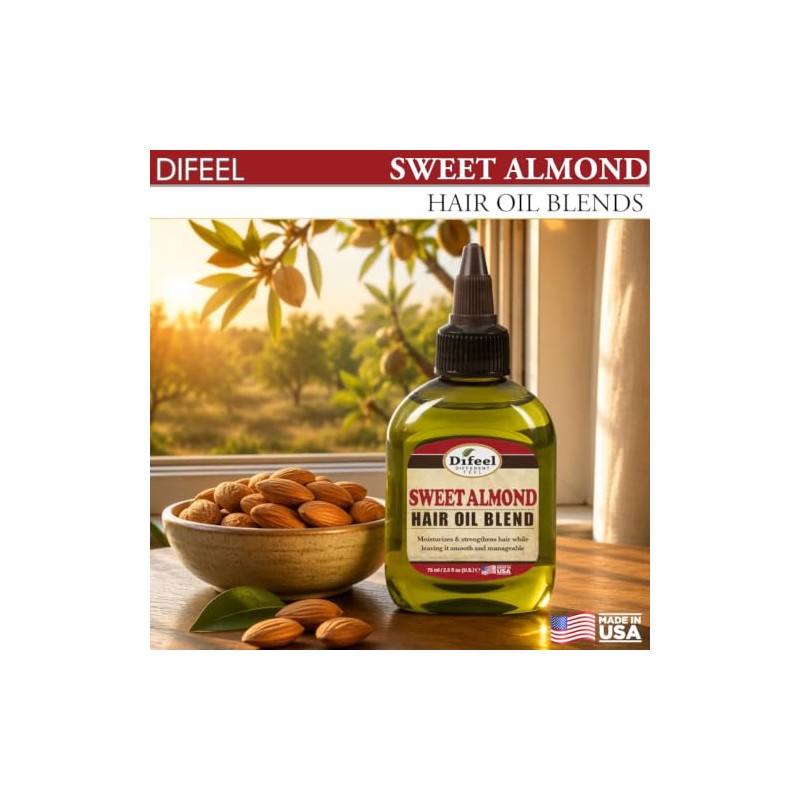 Difeel Aceite natural premium para el cuidado del cabello, aceite