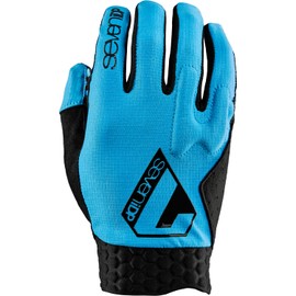 7iDP Project Full Finger Mountain Biking Glove, Blue, Medium