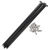 A ABSOPRO Bicycle Spoke 14G 181mm Long Bicycle Wheel Spokes