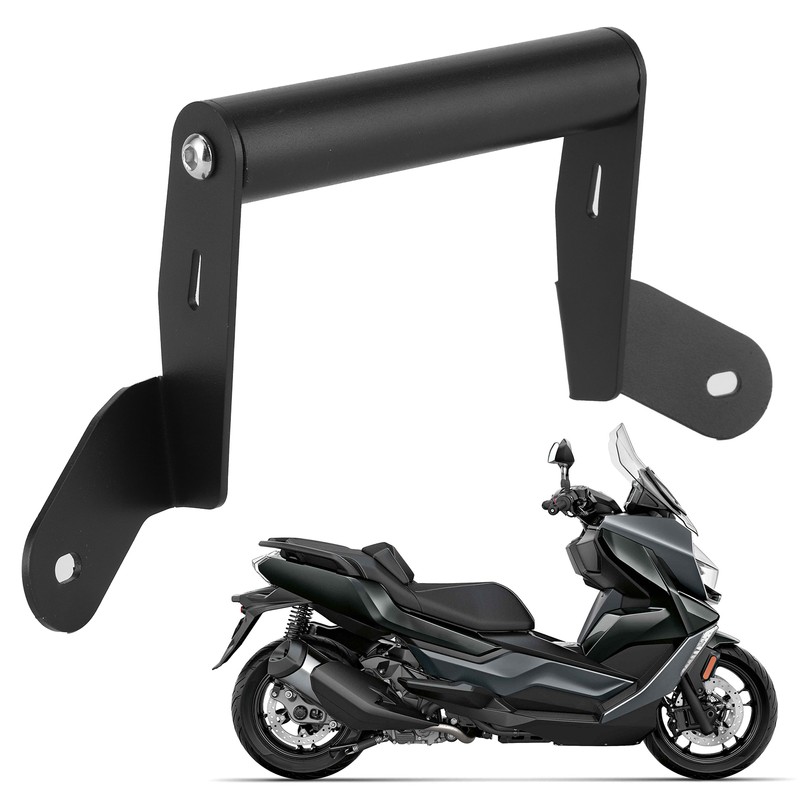 Motorcycle GPS Bracket Holder Bar Kit 0.8in Support Rod Fit