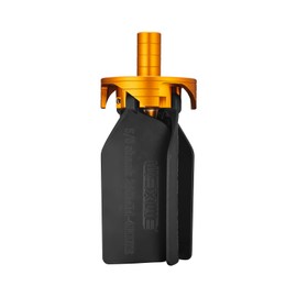 WEXWE CNC Machine Chip Removal Fan,Chip Cleaner For Aluminum, Copper,Steels, Wood Working High Power Removal Rate, 4 Flute,5/8" Shank, Unfold Size 260mm 1pcs