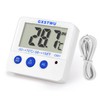 Fridge Freezer Thermometer Max/Min Memory GXSTWU High & Low Temperature