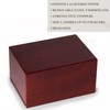 Deering Moments Engraved Lacquered Rosewood Funeral Cremation Urn for Human