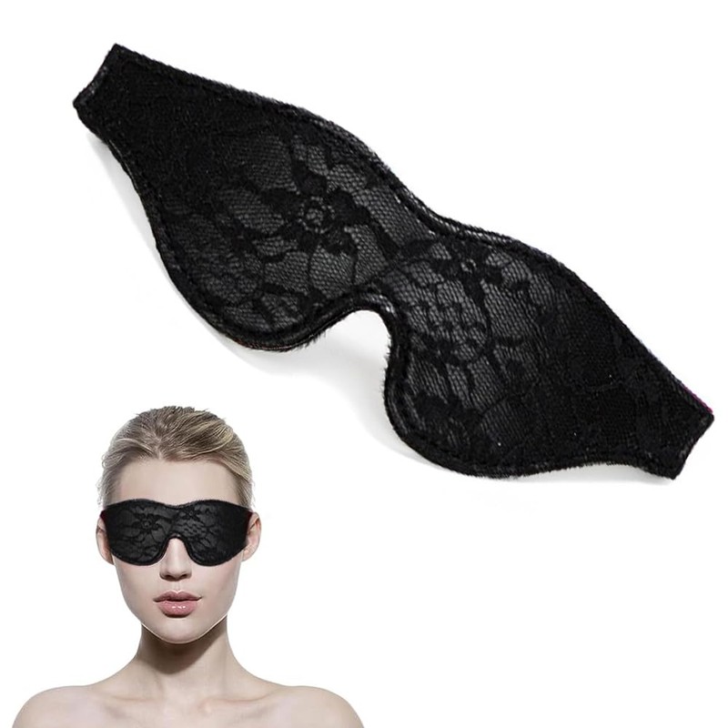 Satin Eye Mask, Soft Comfortable Silk Sleeping Cover Blindfold Tie