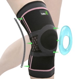 TechWare Pro Rodillera para mujeres y hombres, manga de compresión de rodilla para dolor de rodilla, soporte de rodilla. Rodillera para desgarro de...