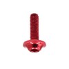 30pcs Universal Red M6 X 20mm Motorcycle Metal Fairing Hexagon