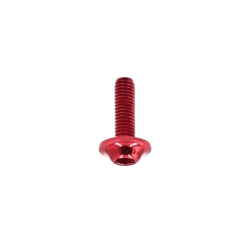 30pcs Universal Red M6 X 20mm Motorcycle Metal Fairing Hexagon