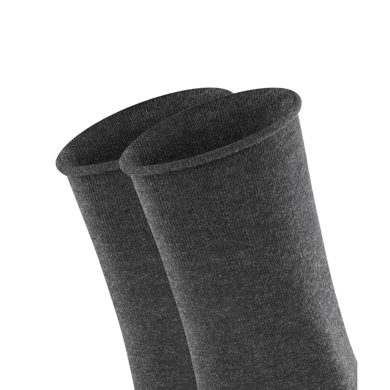 ESPRIT Women's Basic Pure 2-Pack Socks Breathable Organic Cotton Reinforced