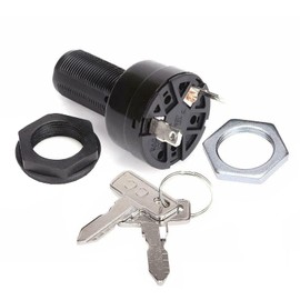 FZJDSD Golf Cart Ignition Switch Key Compatible with Club Car DS Precedent Electric 2004-2022 with 2-PIN 2 Keys # 102508601 1012505 101834502 101830701