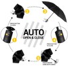 Chakipee Automatic Travel Inverted Umbrella Compact Windproof- Automatic reverse Umbrellas