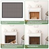 Fireplace Screen Safe Mesh Gate Mesh Screen Child Proof Existing