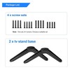 Smart TV Pedestal Foot TV Stand Compatible with 49" 50"