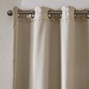 Sun Smart Mirage 100% Total Blackout Single Window Curtain, Knitted