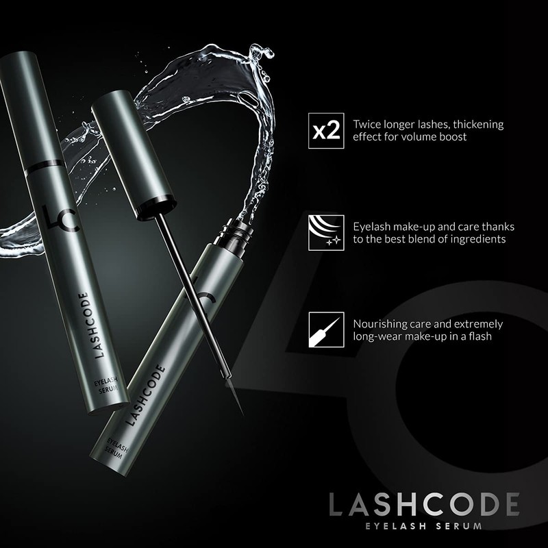 Eyelash Serum Lashcode Eyelash Serum 5 ml - Growth Promoting