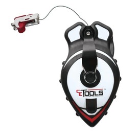 CE TOOLS COMBO SnapBack® Chalk Line with Releasable Tip 3LB Manly Pink EXTREME VISIBILITY Marking Chalk-Made in US, For Chalkline, Job site Chalk, Hydrophobic, Construction use.