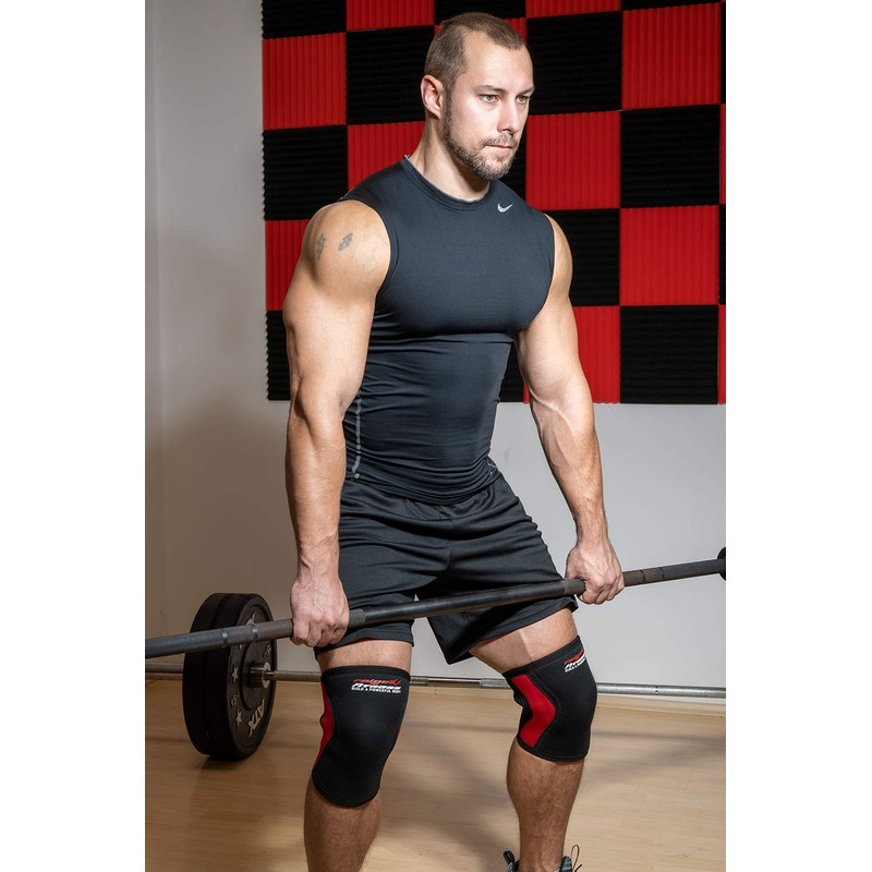Raigeki Fitness Knee Support 7 mm Neoprene [Set of 2]