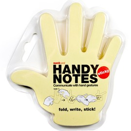 SUCK UK Handy Notes - Hand Shaped Sticky Notes
