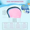 Kids Long Hair Swim Cap for Girls Boys, 3 Size