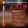 Huryfox Termómetro Digital De Sonda Doble Para Carnes, Horno