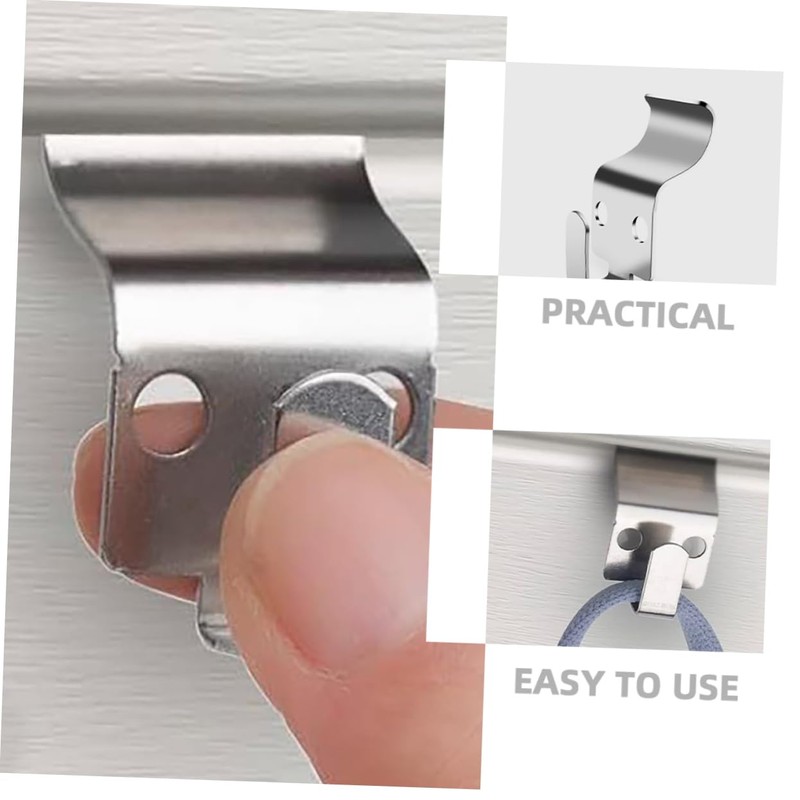 ULTECHNOVO 4pcs Heavy-Duty Vinyl Siding Hooks Stainless Steel Hangers for